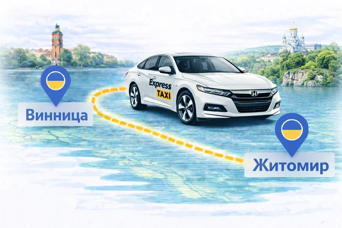 Междугороднее такси Винница – Житомир