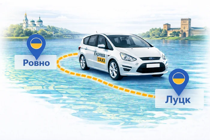 Междугороднее такси Ровно – Луцк от Express Taxi