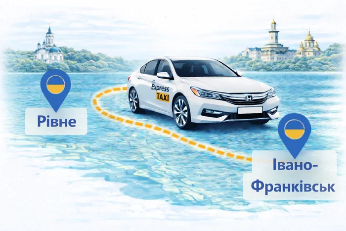 Міжміське таксі Рівне – Івано-Франківськ