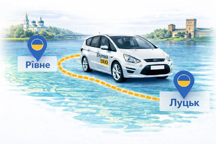 Міжміське таксі Рівне – Луцьк від Express Taxi