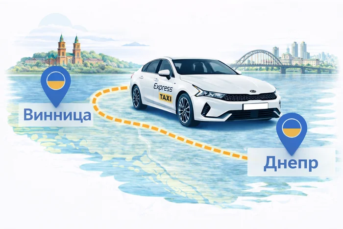 Междугороднее такси Винница – Днепр | Express Taxi