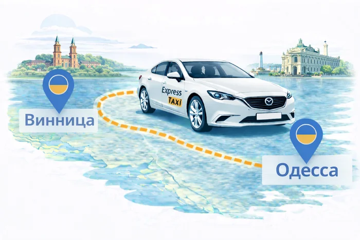 Междугороднее такси Винница – Одесса