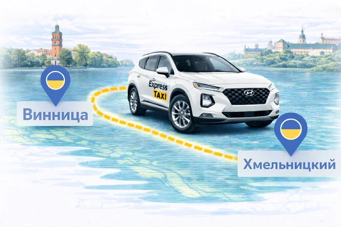 Междугороднее такси Винница – Хмельницкий
