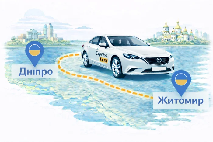 Міжміське таксі Дніпро – Житомир | Express Taxi