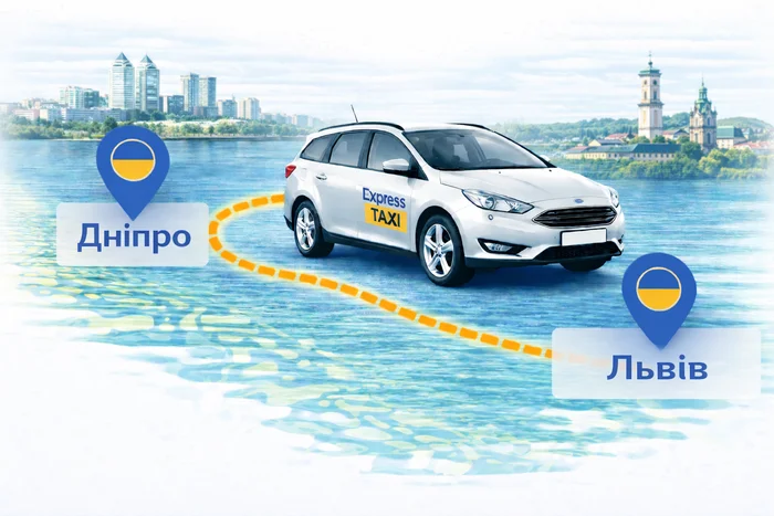 Міжміське таксі Дніпро – Львів | Express Taxi