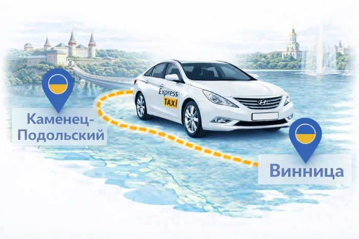 Междугороднее такси Каменец-Подольский – Винница от Express Taxi