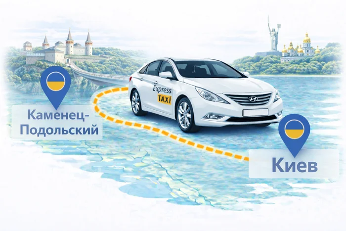 Междугороднее такси Каменец-Подольский - Киев от Express Taxi