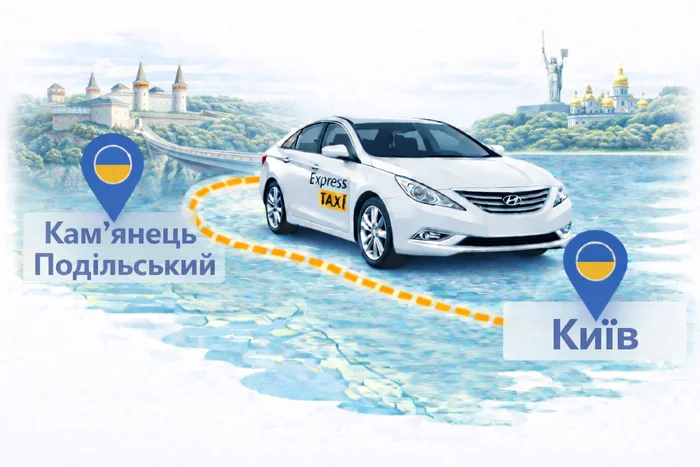 Міжміське таксі Кам’янець-Подільський – Київ від Express Taxi