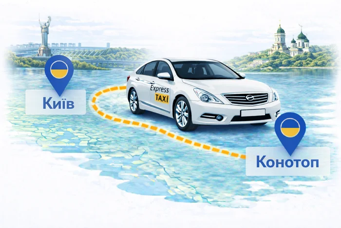 Міжміське таксі Київ – Конотоп від Express Taxi