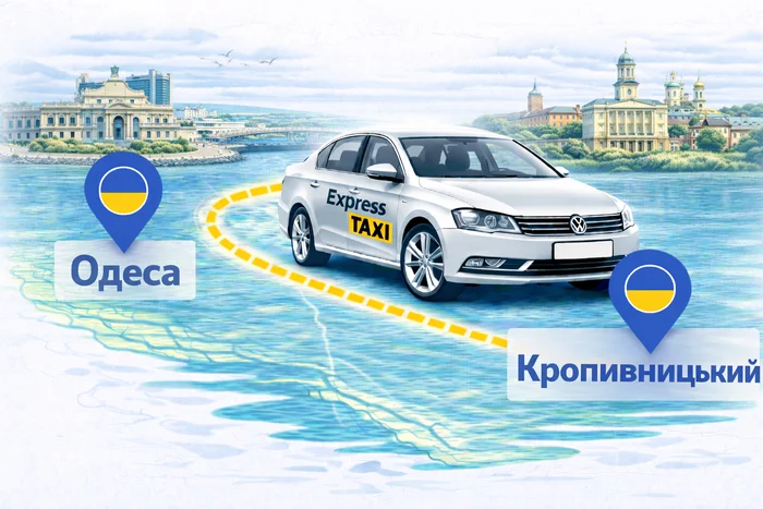 Таксі з Одеси в Кропивницький ᐈ недорого по Україні...