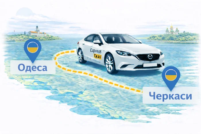 Таксі Одеса - Черкаси