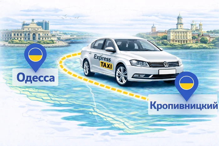 Такси из Одессы в Кропивницкий ᐈ недорого по Украине...