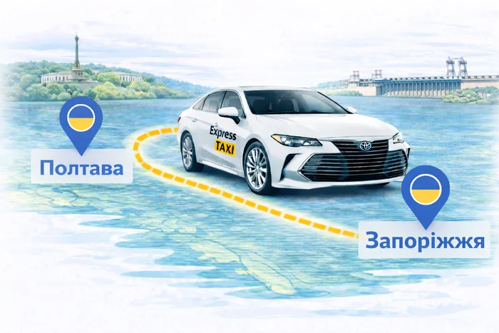 Міжміське таксі Полтава - Запоріжжя | Індивідуальний трансфер з Полтави в Запоріжжя не дорого – Taxi Express 🚖