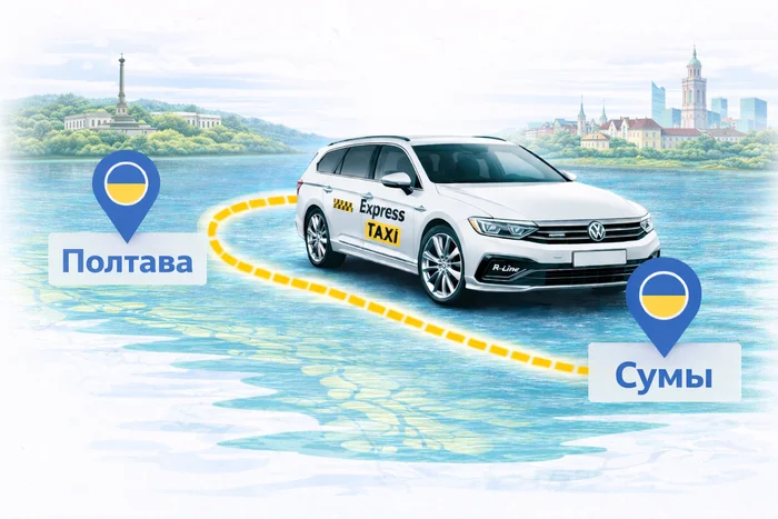 Междугороднее такси Полтава – Сумы