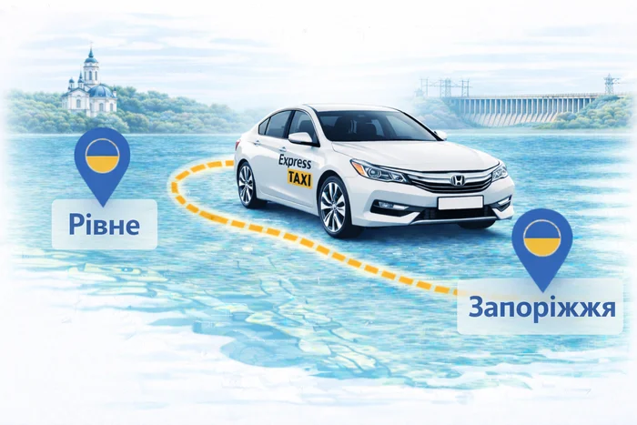 Міжміське таксі Рівне – Запоріжжя: комфортний трансфер з Express Taxi