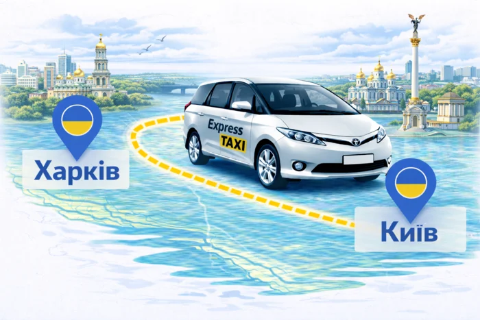 Харків - Київ ᐈ таксі міжміське по Україні та за кордон