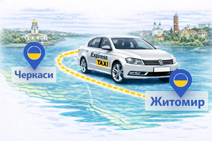 Таксі Черкаси - Житомір ᐈ по-справжньому якісний сервіс