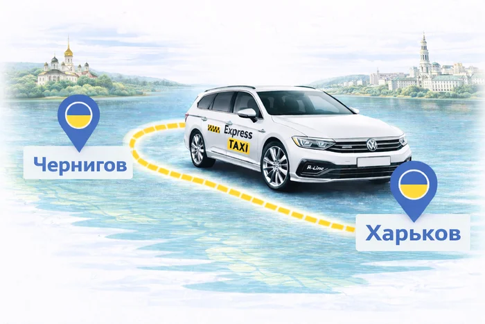 Междугороднее такси Чернигов – Харьков