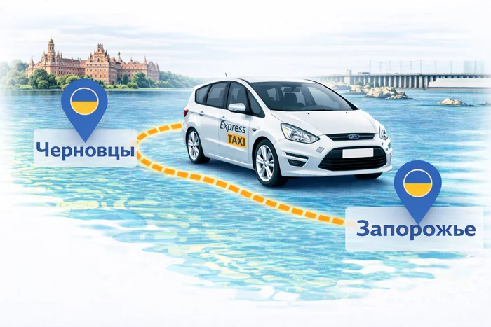 Междугороднее такси Черновцы – Запорожье