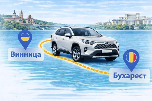 Международное такси Винница – Бухарест | Цена 700$ , трансфер без пересадок