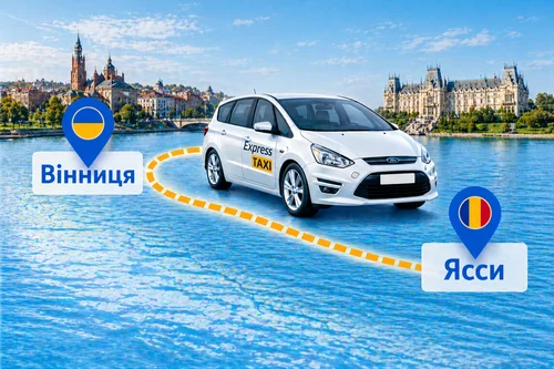 Міжнародне таксі Вінниця – Ясси
