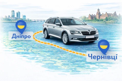 Міжміське таксі Дніпро – Чернівці від Express Taxi