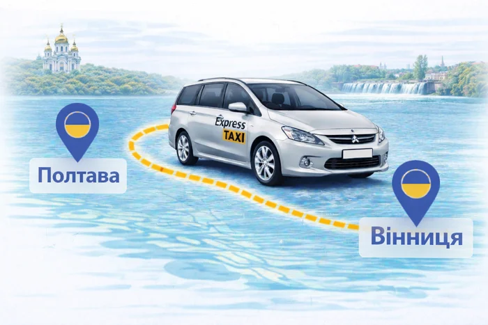 Міжміське таксі Полтава – Вінниця