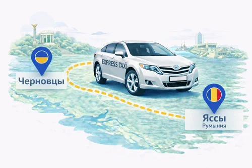 Международное такси Черновцы – Яссы от Express Taxi