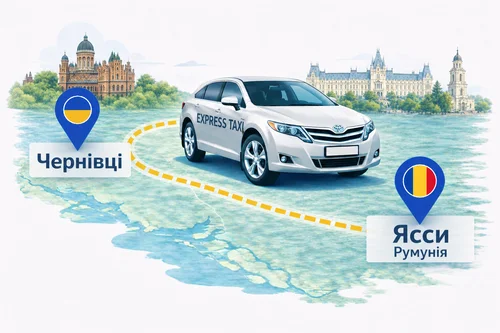 Таксі Чернівці – Ясси від Express Taxi