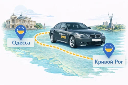 Междугороднее такси Одесса – Кривой Рог цена 8.000 грн | Индивидуальный трансфер Express Taxi