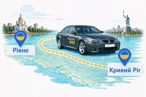 Міжміське таксі Рівне – Кривий Ріг | Ціна 20.200 грн | Індивідуальний трансфер Express Taxi Міжміське таксі Рівне – Кривий Ріг | Ціна 20.200 грн | Індивідуальний трансфер Express Taxi