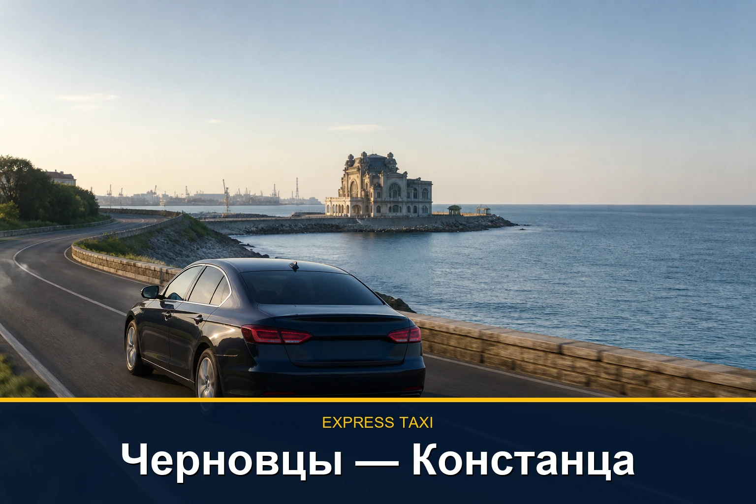 Такси Черновцы — Констанца: прямой трансфер к Чёрному морю