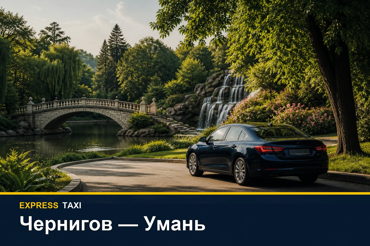 Такси из Чернигова в Умань: прямой трансфер для поездок без пересадок