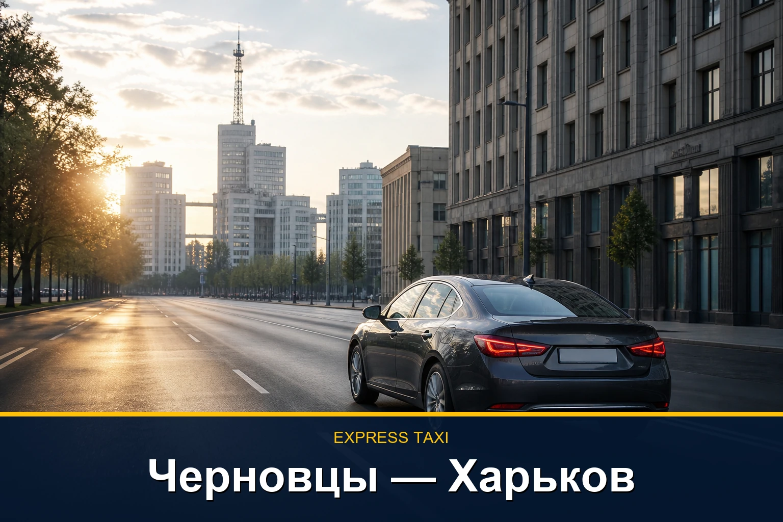 Дальнее такси Черновцы — Харьков с адресной подачей автомобиля Дальнее такси Черновцы — Харьков с адресной подачей автомобиля