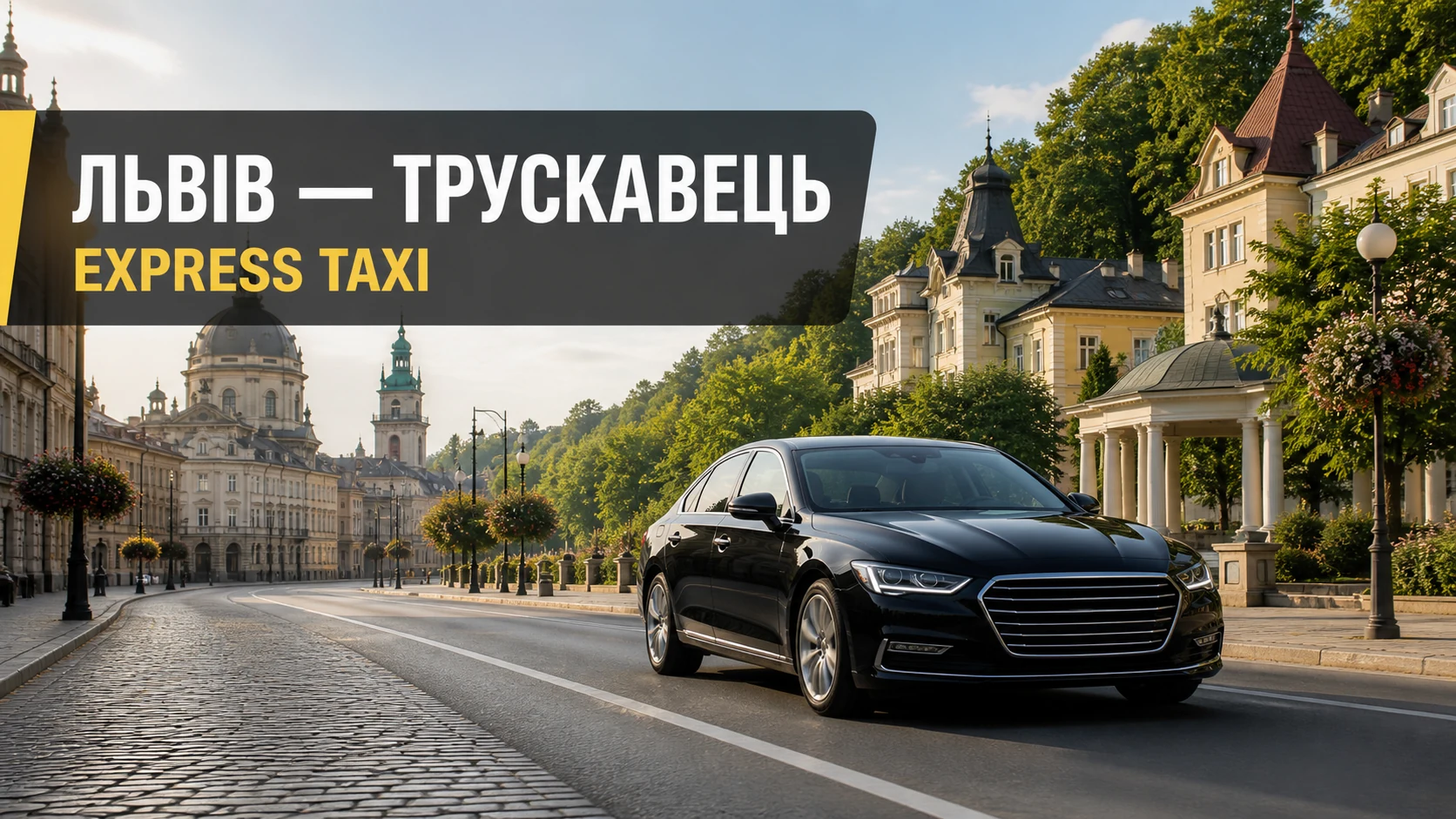 Міжміське таксі Львів — Трускавець до санаторію чи готелю Міжміське таксі Львів — Трускавець до санаторію чи готелю