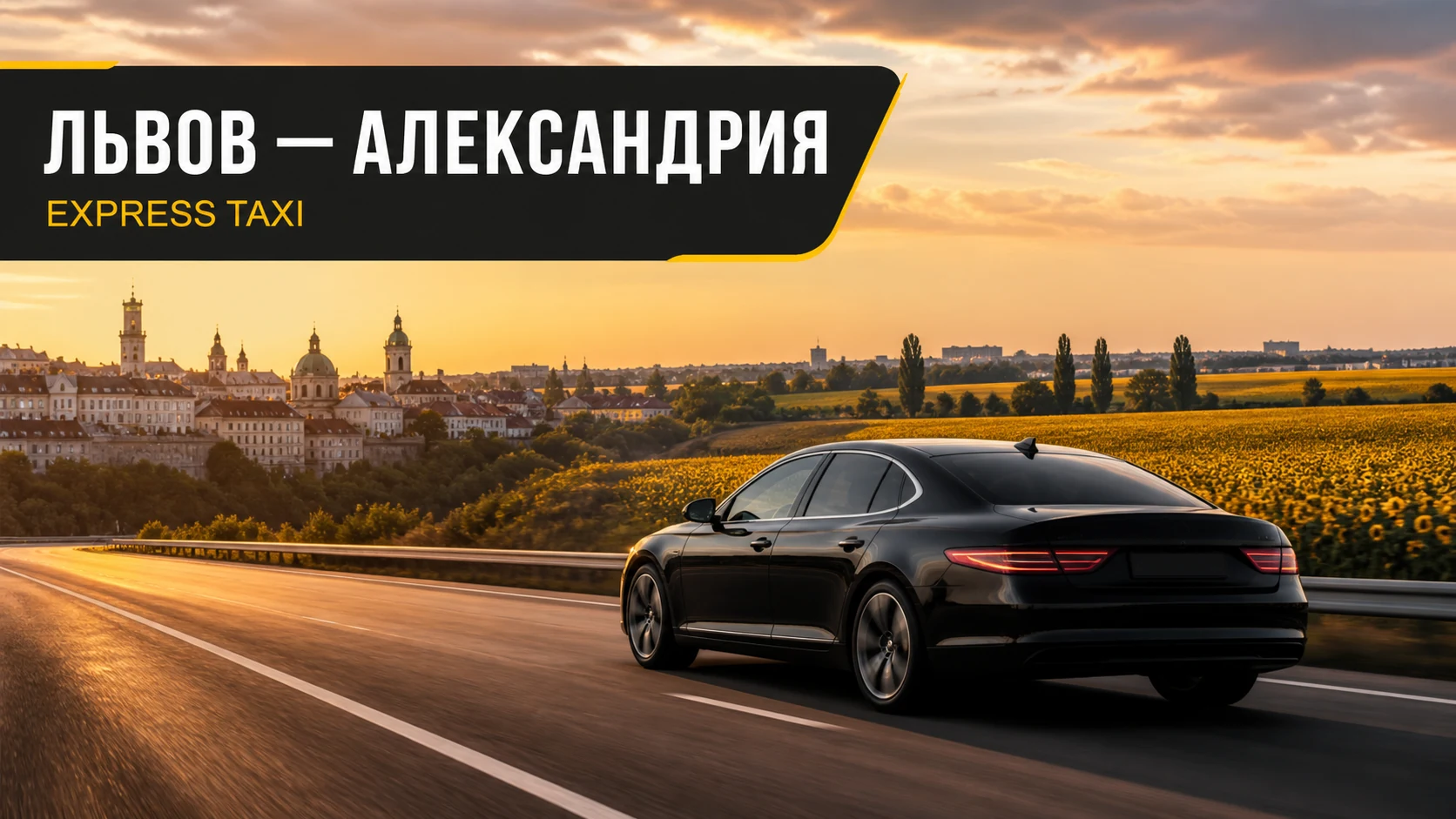 Адресный трансфер Львов — Александрия на удобное время