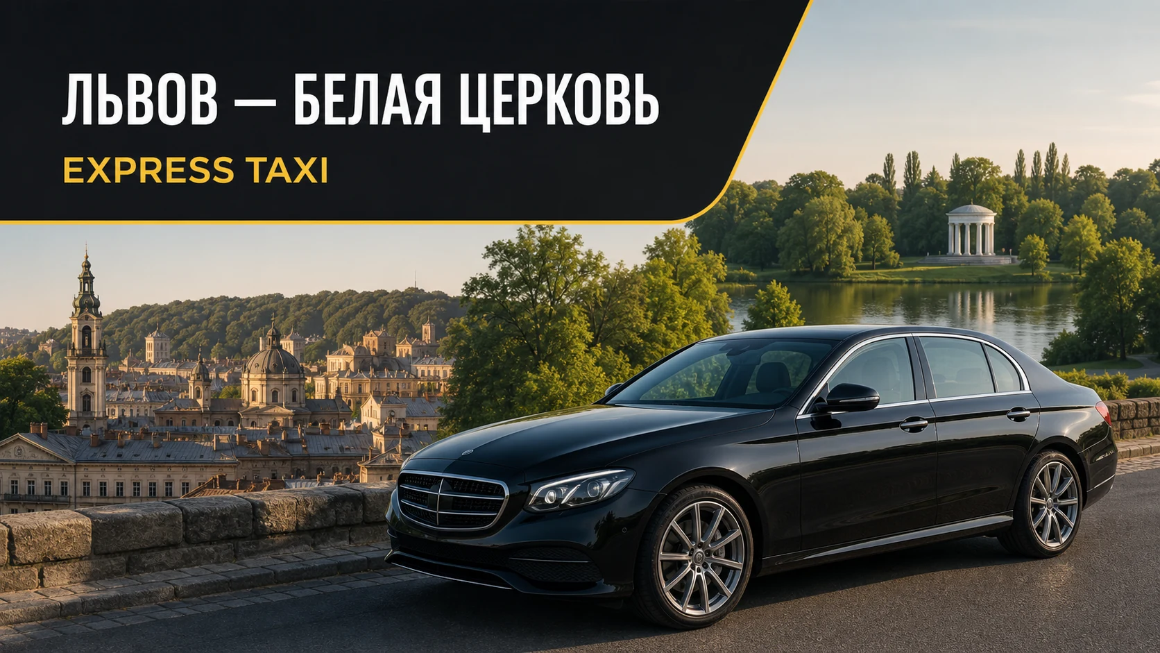 Такси из Львова в Белую Церковь к нужному адресу