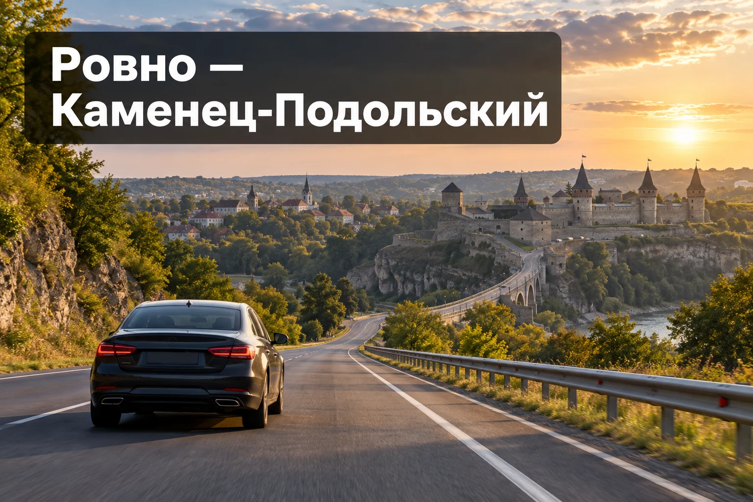 Такси Ровно — Каменец-Подольский: прямой трансфер к нужному адресу Такси Ровно — Каменец-Подольский: прямой трансфер к нужному адресу