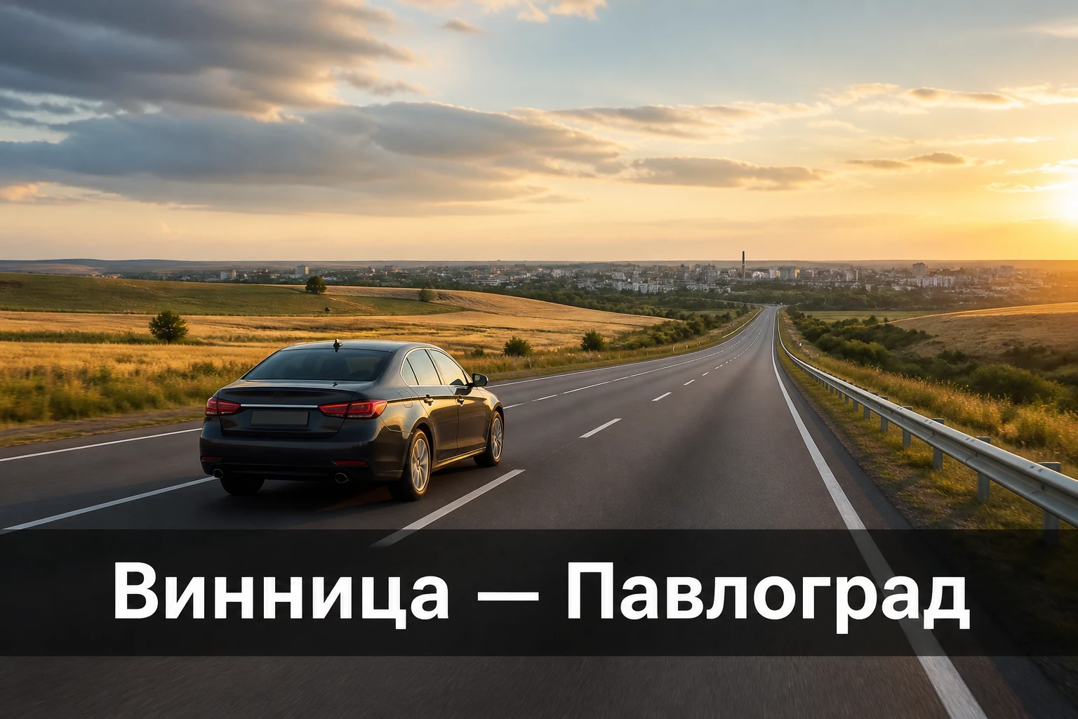 Такси Винница — Павлоград для дальней поездки без пересадок