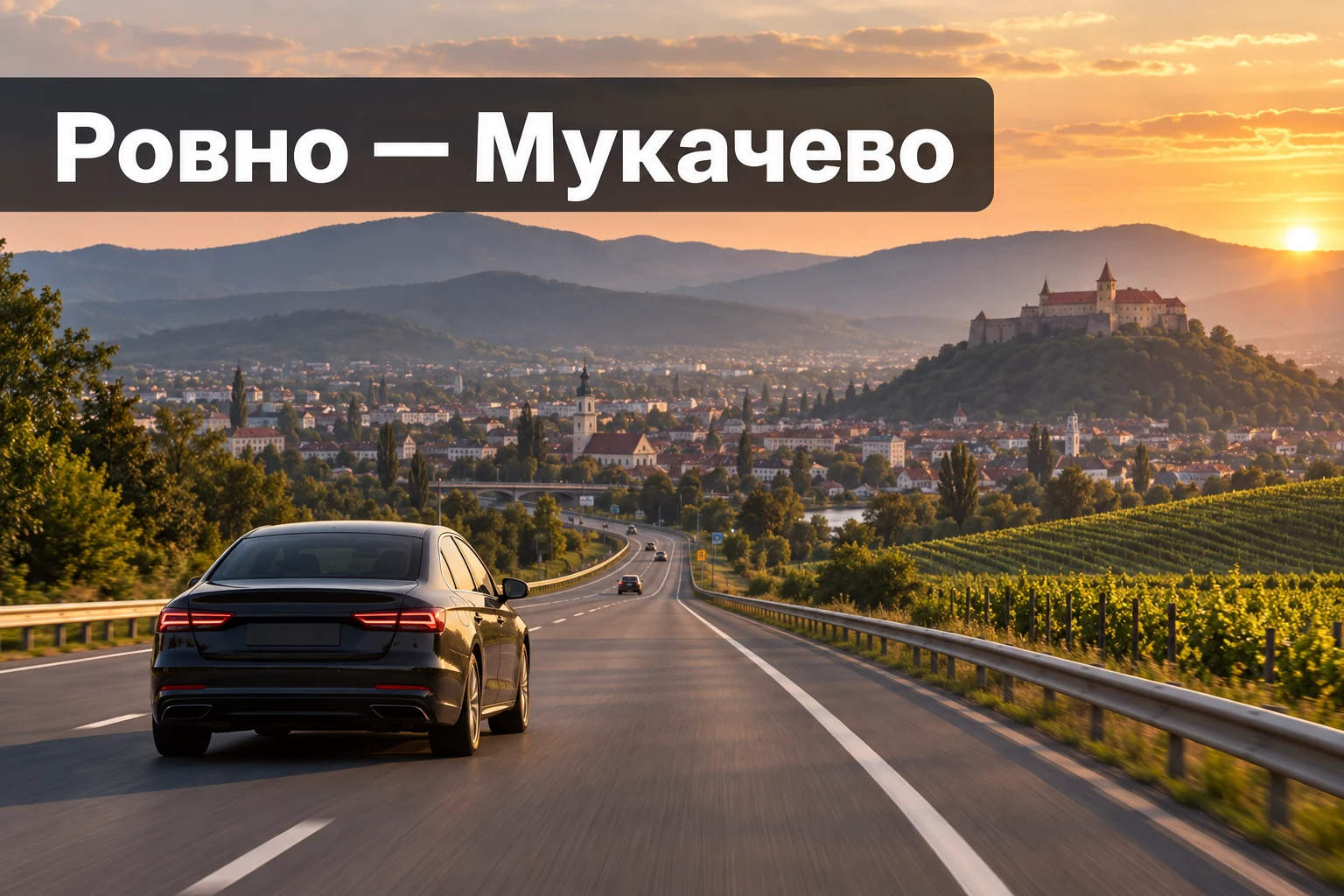 Такси Ровно — Мукачево: индивидуальная поездка через запад Украины Такси Ровно — Мукачево: индивидуальная поездка через запад Украины