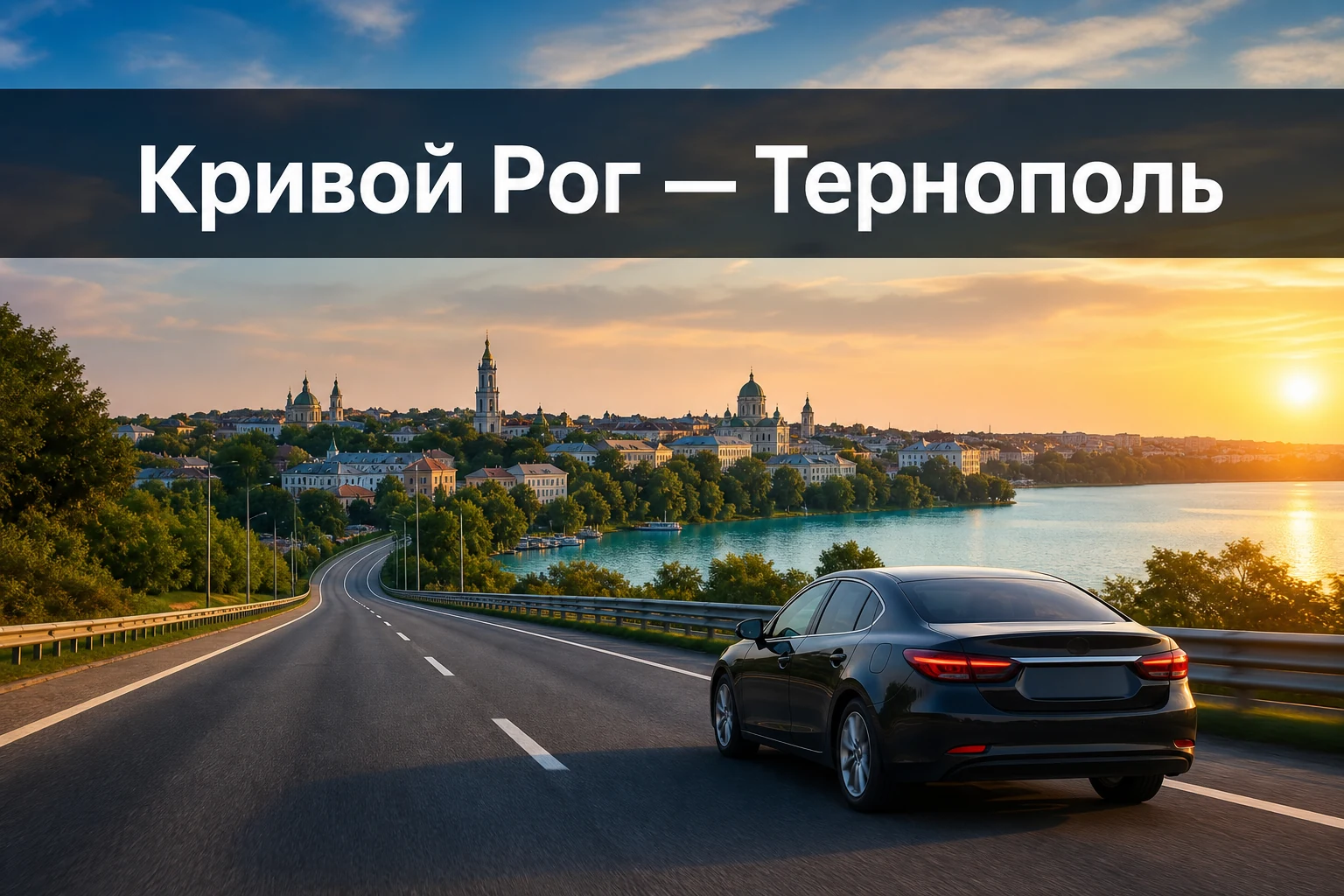 Такси Кривой Рог — Тернополь для дальней поездки одной машиной Такси Кривой Рог — Тернополь для дальней поездки одной машиной