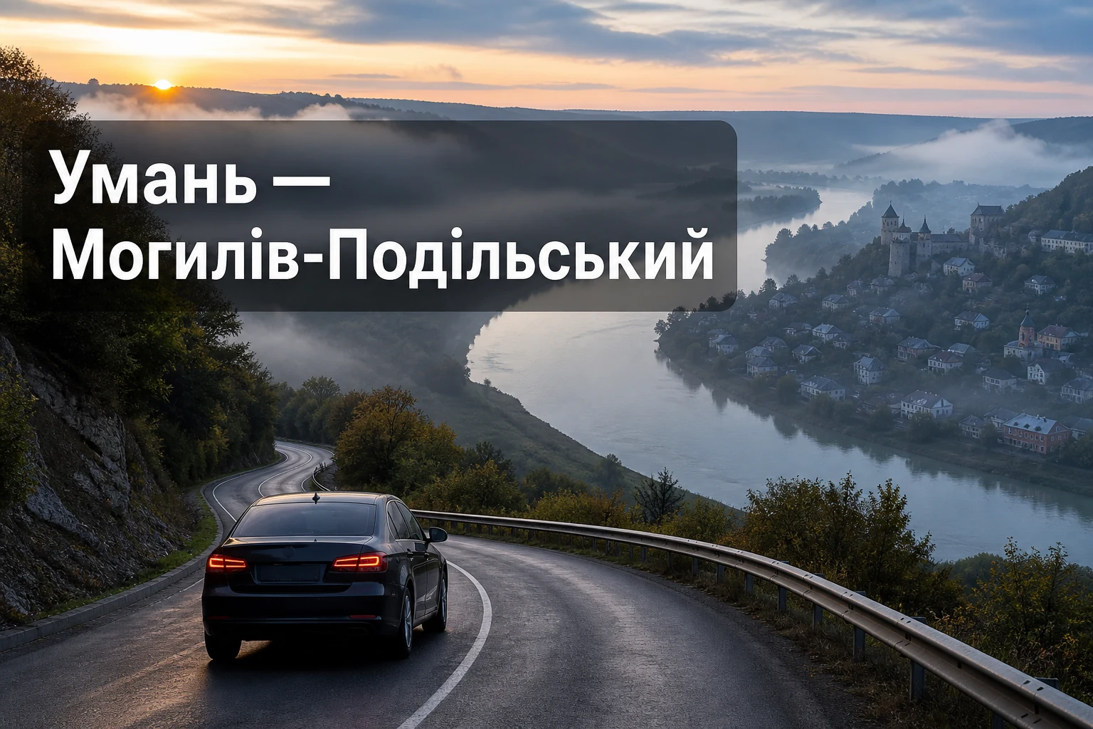 Таксі Умань — Могилів-Подільський до міської або прикордонної точки