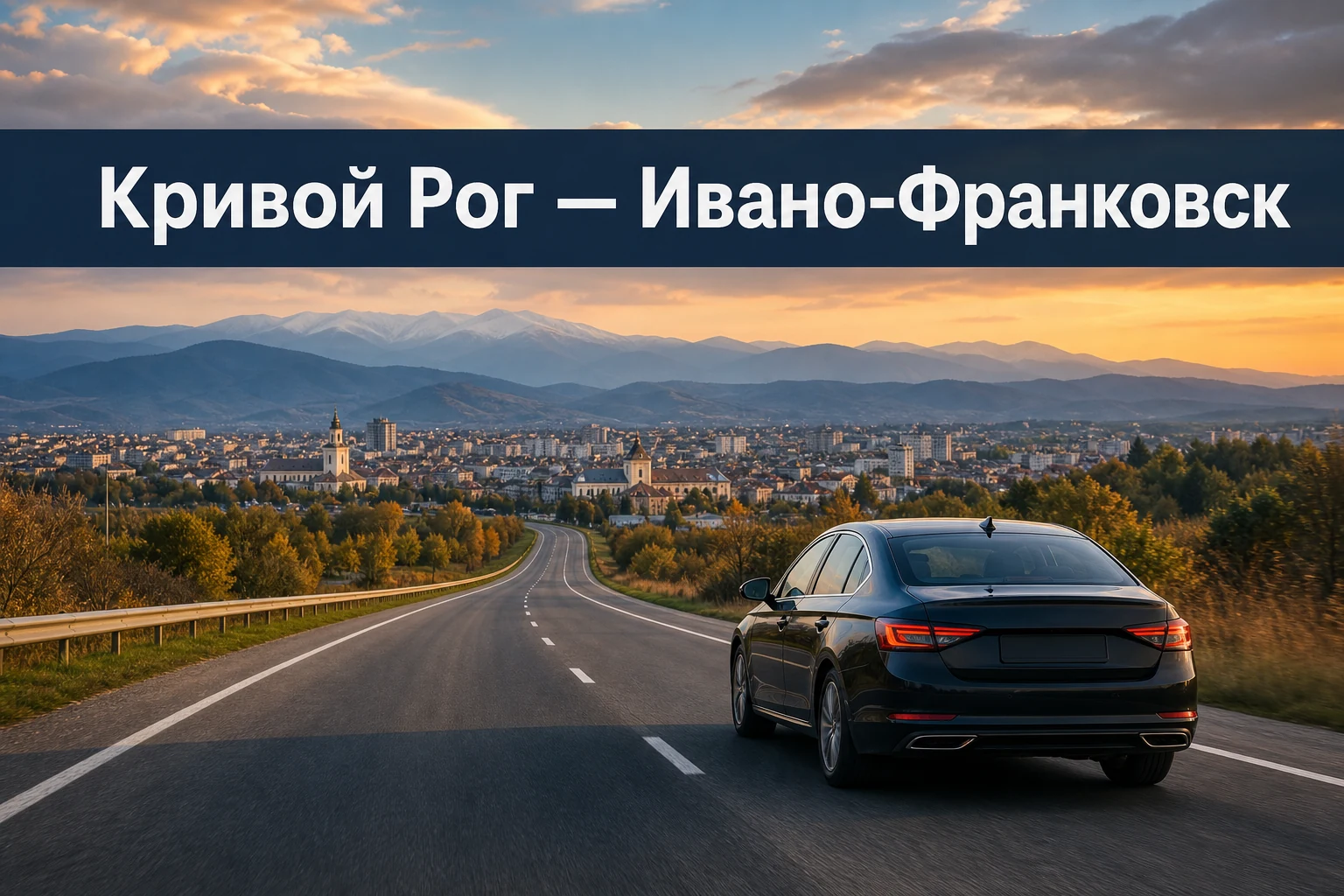 Такси Кривой Рог — Ивано-Франковск: трансфер в Прикарпатье Такси Кривой Рог — Ивано-Франковск: трансфер в Прикарпатье