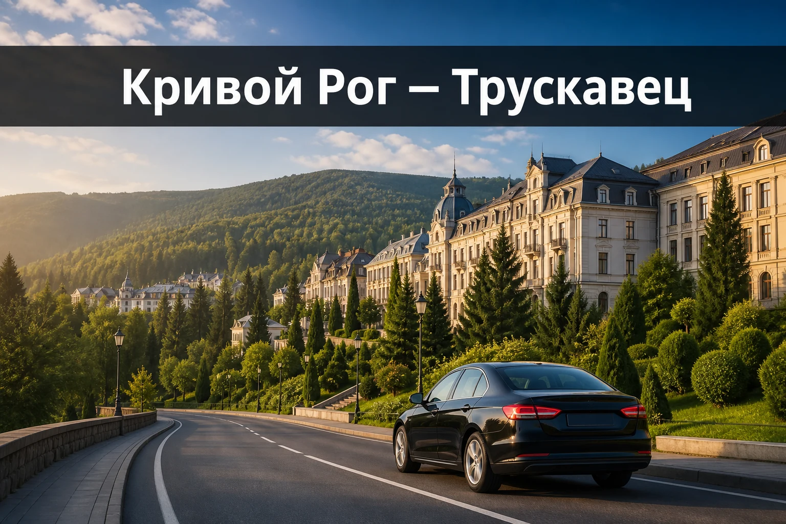 Такси Кривой Рог — Трускавец: прямой трансфер к санаторию